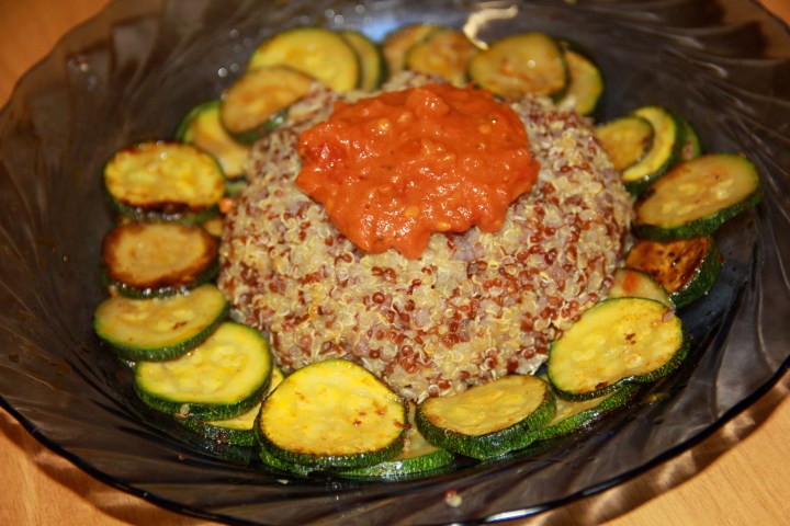 Saffron Quinoa Risotto